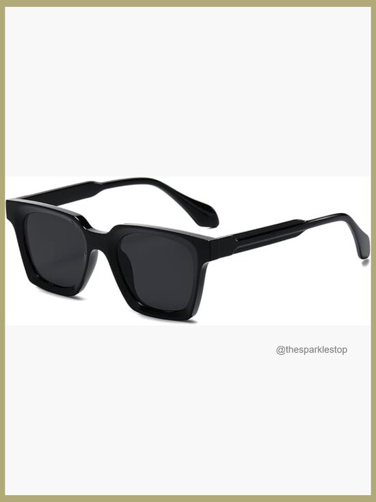 Square Sunglasses Retro Designer Shades Polarized UV Protection main image 5